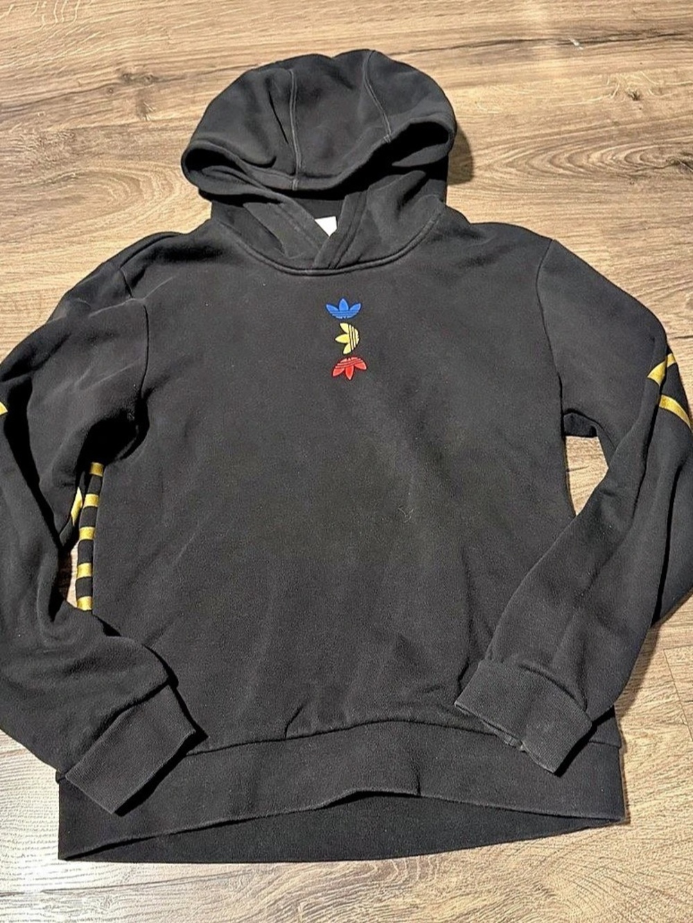 Boys Youth Small 8-10 Adidas Originals Youth Trefoil Premium Pullover Hoodie